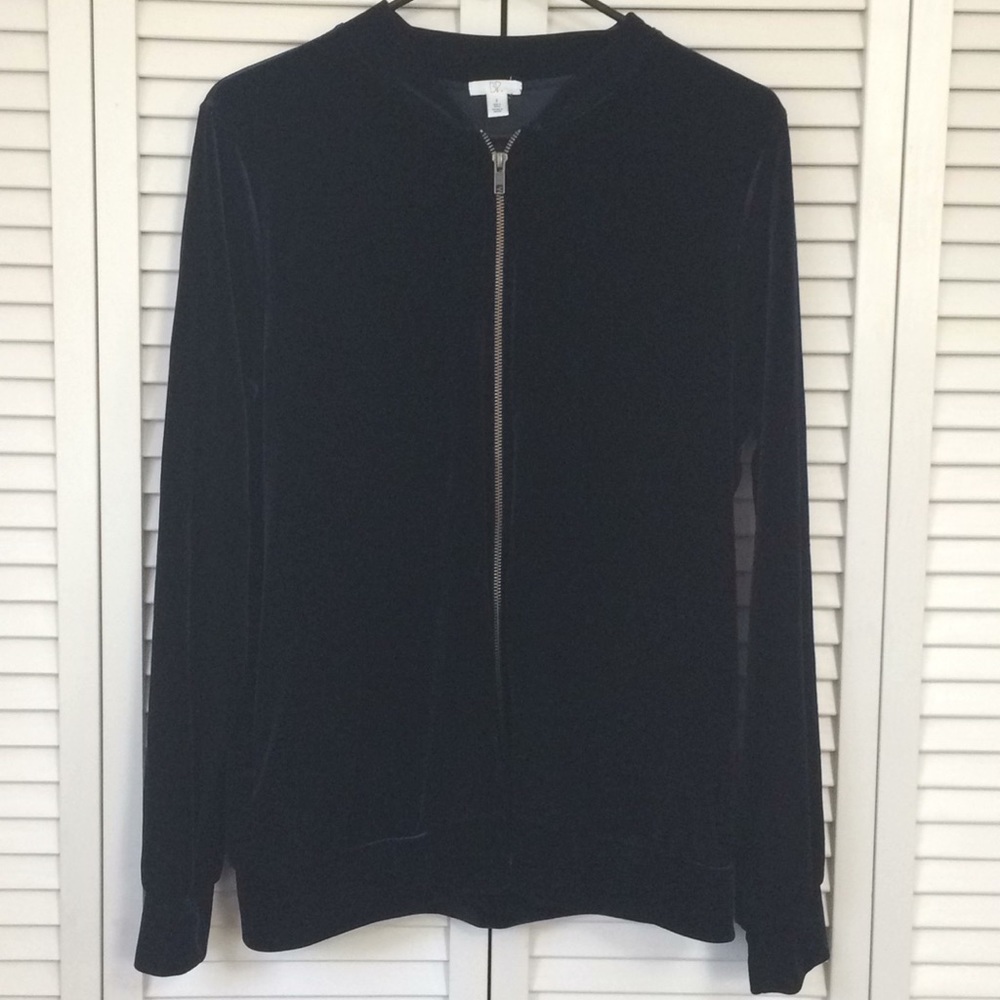 BP Navy blue, velvety jacket